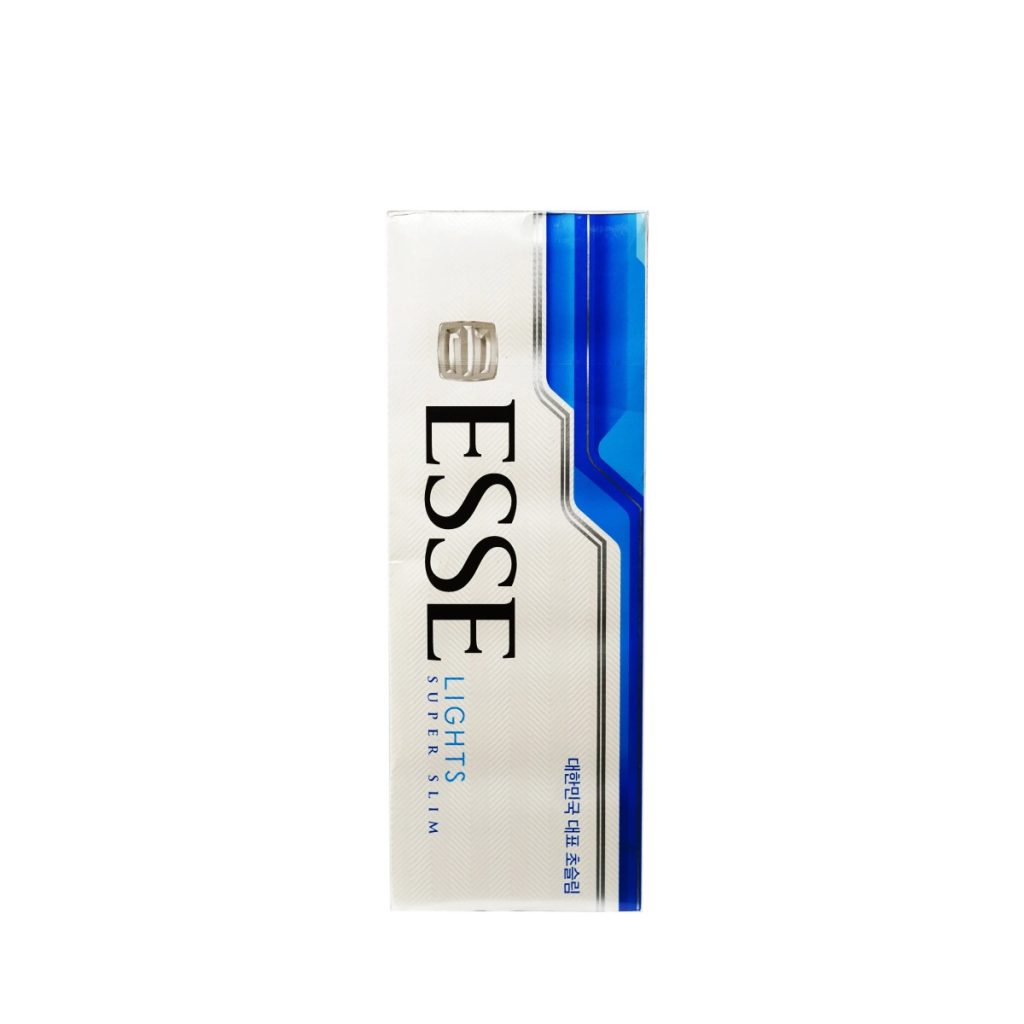 ESSE Lights Super Slim 5mg – Premium Korean Mint & American Blend (1 Carton)