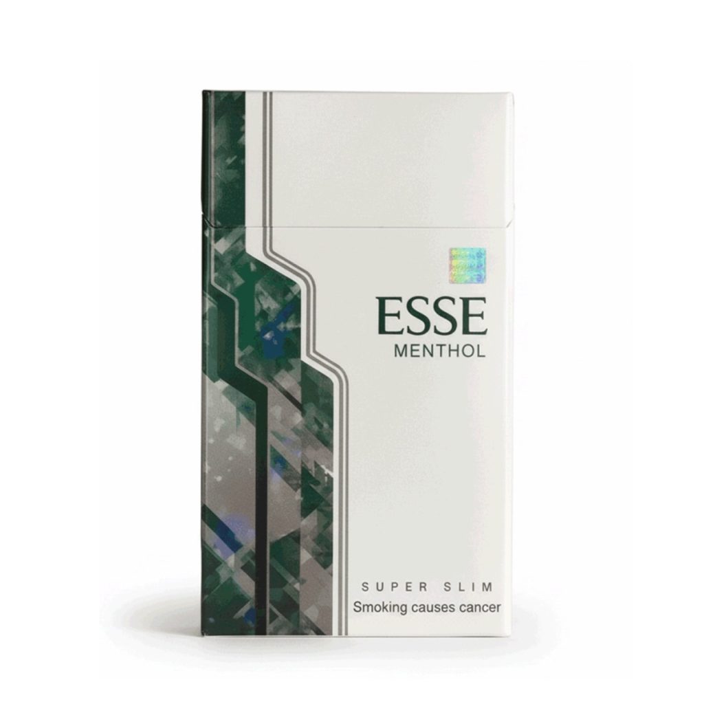 ESSE Menthol Super Slim 5mg – Premium Korean Slim Cigarettes (1 Carton)
